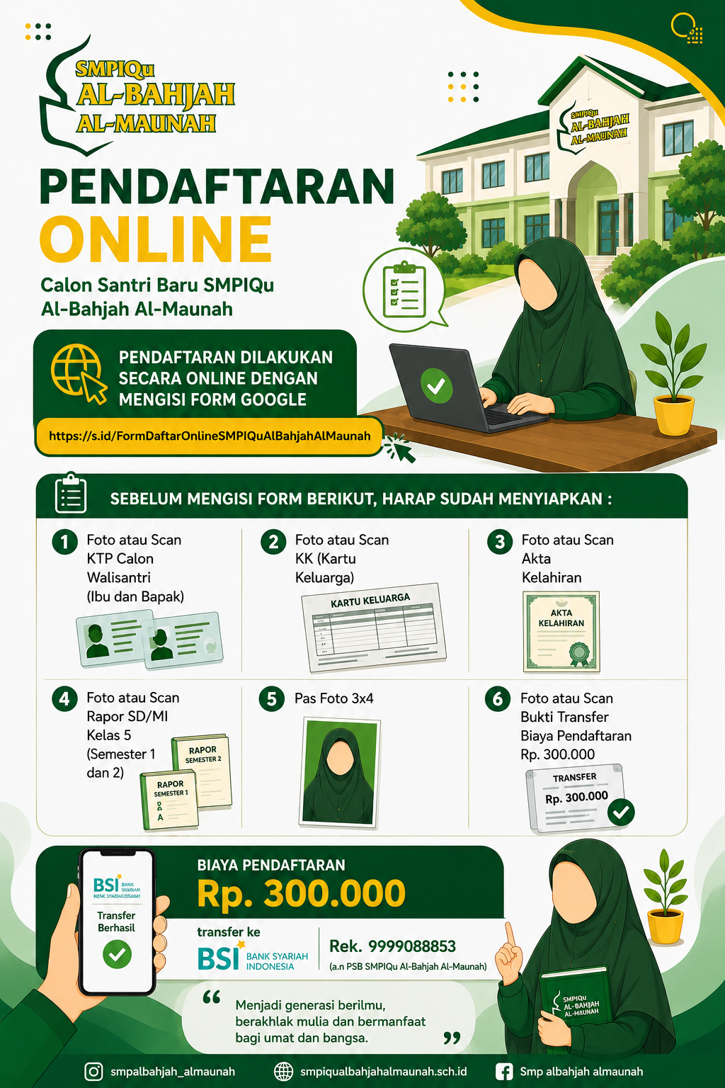 Cara Daftar Online